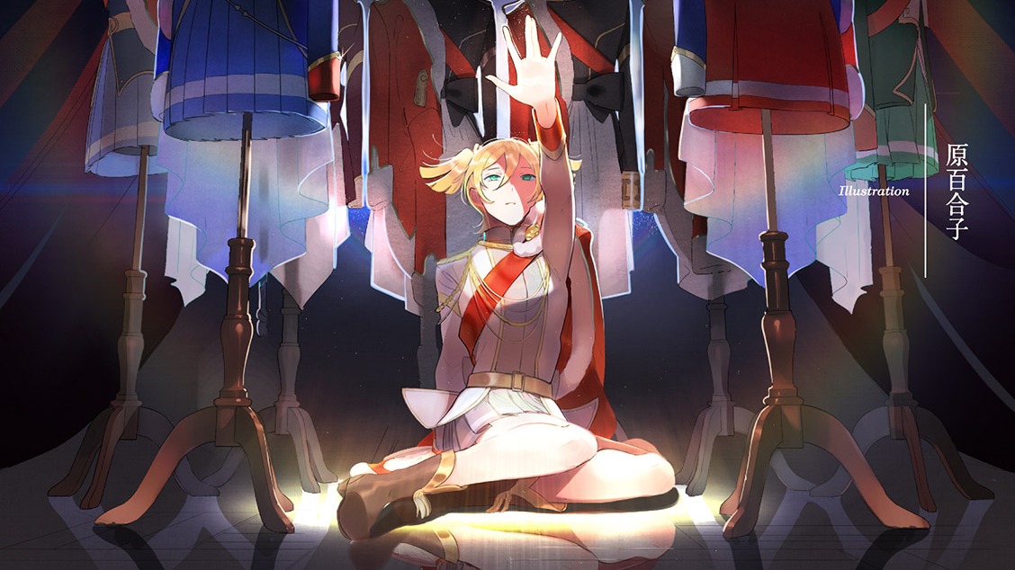 原百合子のイラスト。