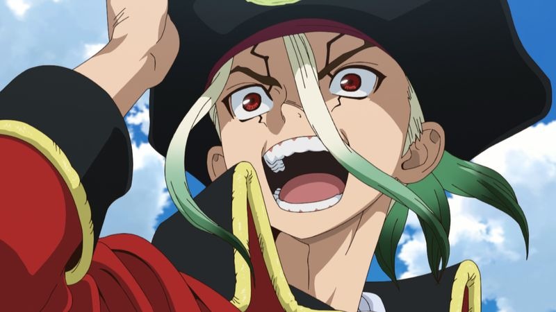 TVアニメ「Dr.STONE」スペシャルPVより。
