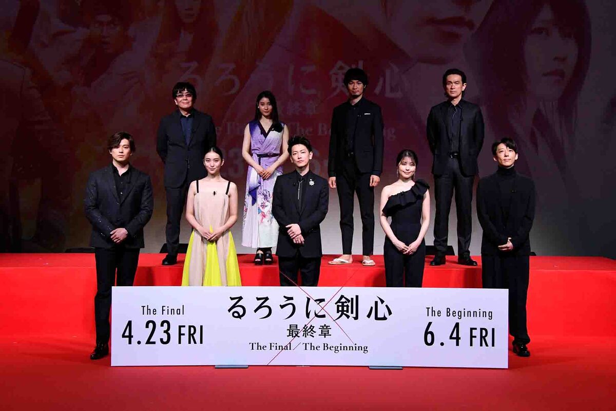 映画 るろうに剣心 完成記念イベント 佐藤健がファンに応えて おろ を生披露 イベントレポート コミックナタリー