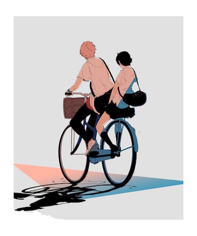 「時をかける少女 4DX」入場者特典　２０２１／グラニフ イラスト：ダイスケリチャード (c)「時をかける少女」製作委員会2006 (c)STUDIO CHIZU