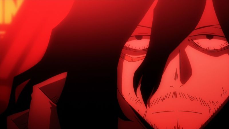 TVアニメ「僕のヒーローアカデミア」第5期より、第1話の場面カット。