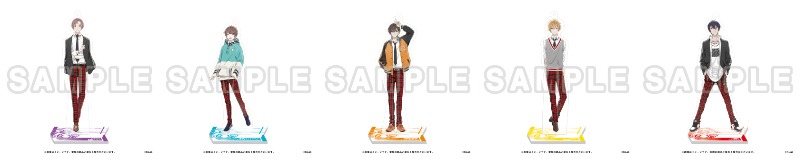 5月17日に発売されるアクリルスタンド。