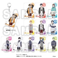 トレーディングアクリルスナップフレームキーホルダー