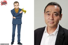 左からグレゴリウス・リード、松山鷹志。