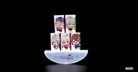 ペーパークラフト「アイドリッシュセブン サードビートライ！～バランスレッスン～」完成イメージ