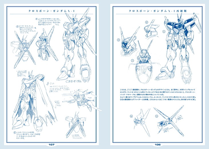 「機動戦士クロスボーン・ガンダム メカニック設定集」より。