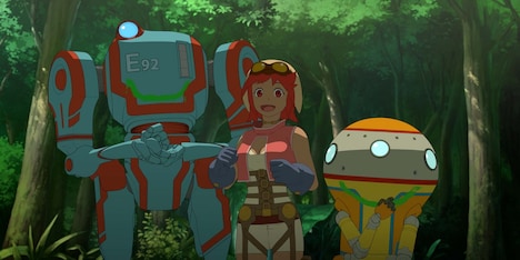 Netflixオリジナルアニメシリーズ「エデン」予告編より。