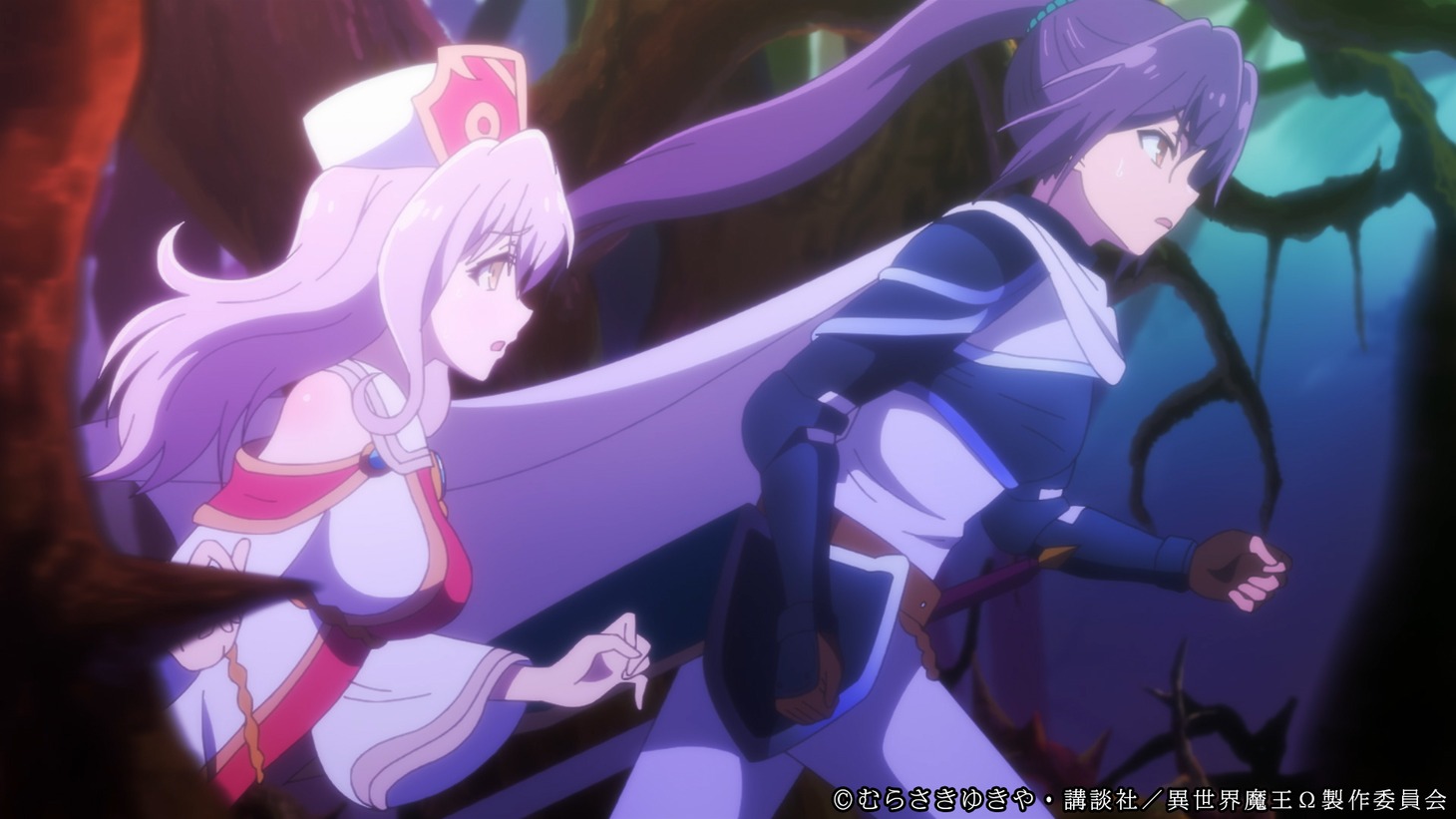 TVアニメ「異世界魔王と召喚少女の奴隷魔術Ω」第2弾PVより。