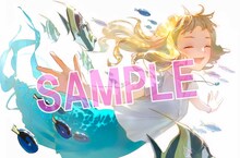 限定版Blu-rayのボックスに使用される、絵本奈央の描き下ろしイラスト。