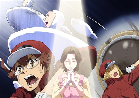 TVアニメ「はたらく細胞BLACK」第3話のビジュアル。