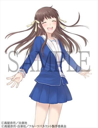 エンディングに使用される、高屋奈月描き下ろしの本田透。