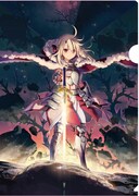 特典のA4クリアファイル。