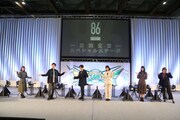 アニメ「86」は少年少女の生きざまに注目、千葉翔也＆山下誠一郎は車に乗って登場