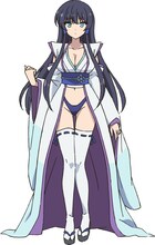 アスタロト（CV：渡部紗弓）
秘密結社キサラギの最高幹部の一人。《氷結のアスタロト》の異名のとおり、クールな美女。悪の組織であることに強いこだわりを持っている。露出度の高い幹部服を着ているのもそのためであり、趣味ではない。