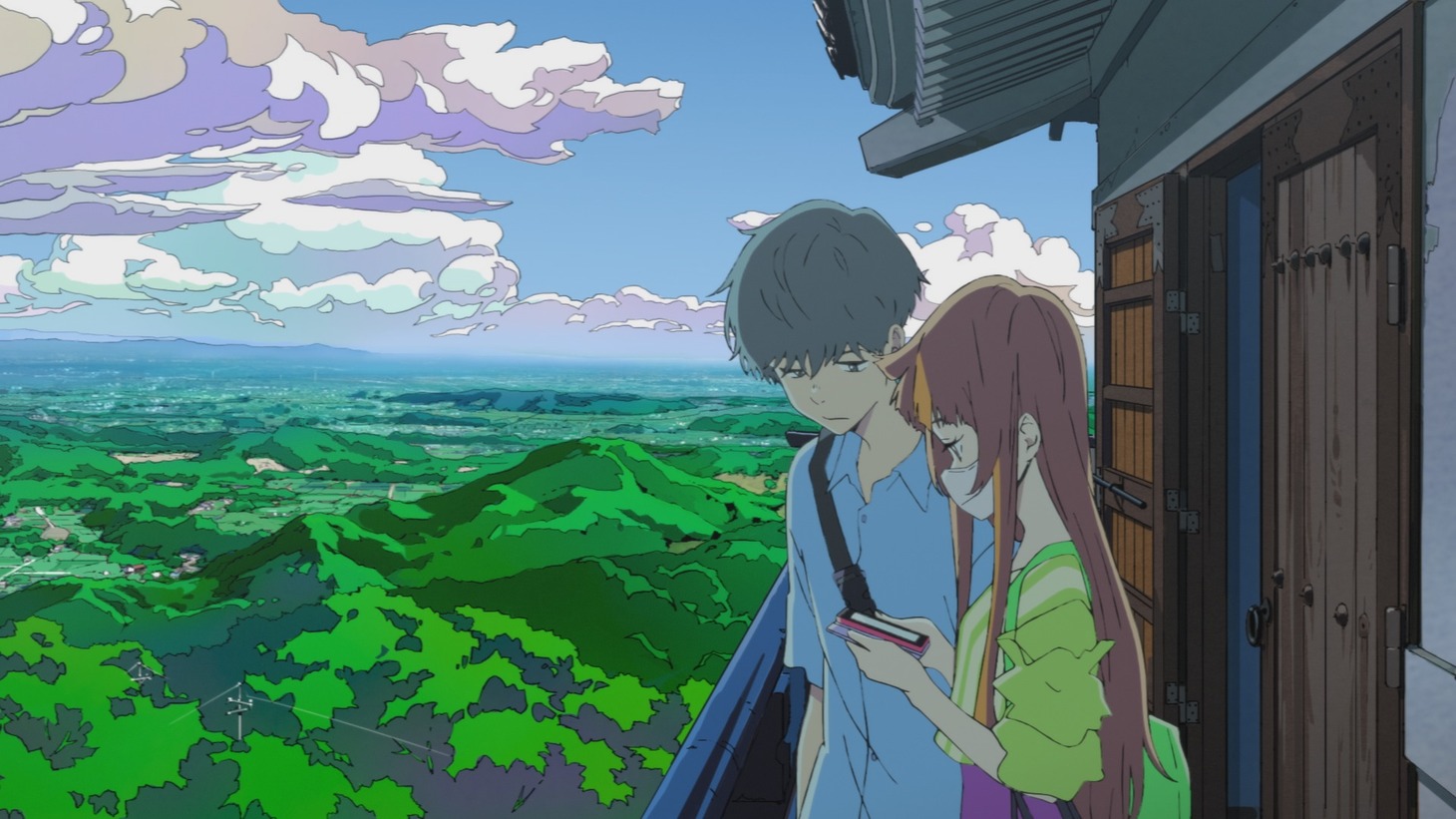 劇場アニメ「サイダーのように言葉が湧き上がる」より。