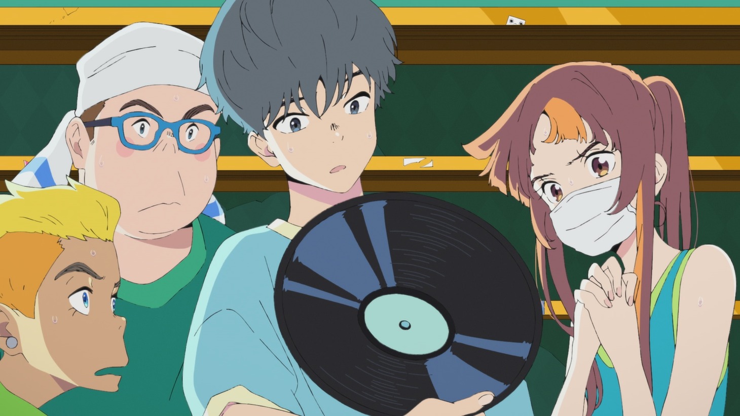 劇場アニメ「サイダーのように言葉が湧き上がる」より。