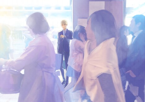 アニメのエンディングで使用される、もぐすの描き下ろしイラスト。