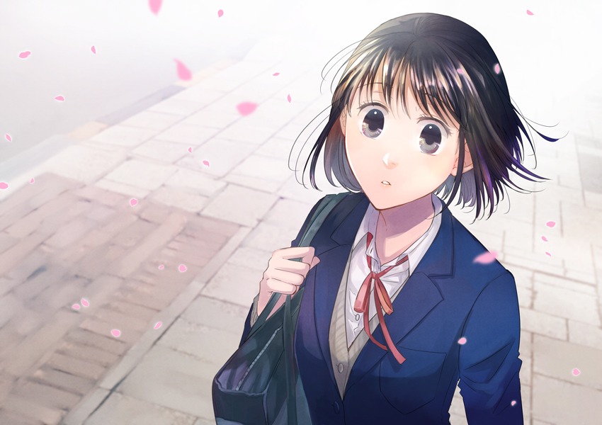 アニメのエンディングで使用される、もぐすの描き下ろしイラスト。