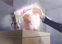 アニメのエンディングで使用される、もぐすの描き下ろしイラスト。