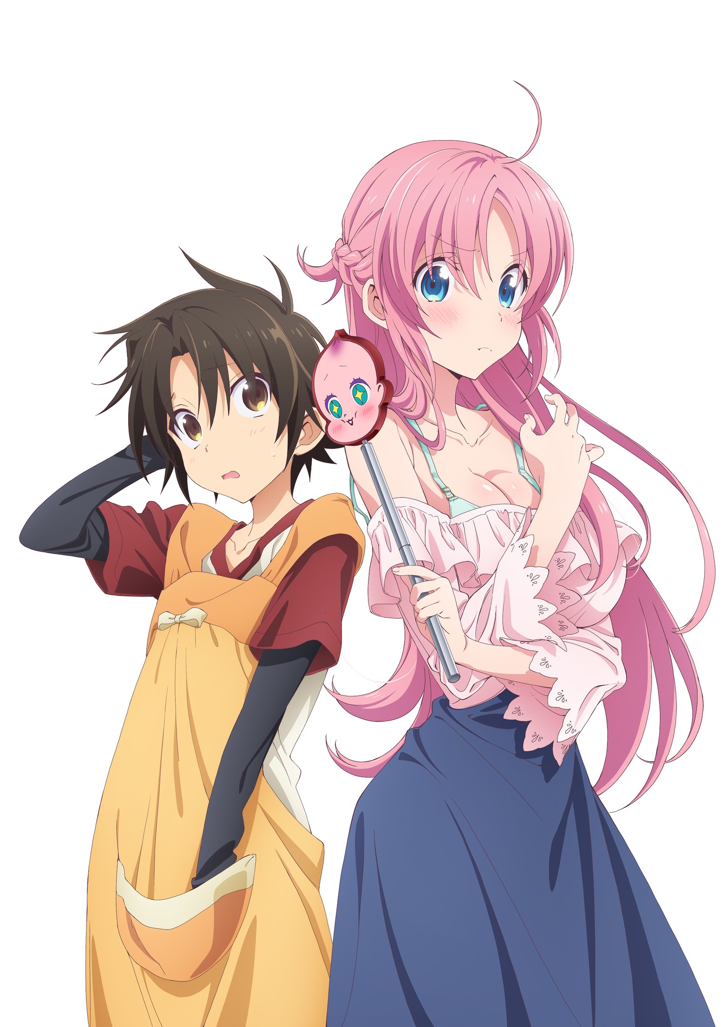 TVアニメ「女神寮の寮母くん。」ティザービジュアル (c)2021Ikumi Hino/女神寮