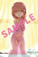 WonderGOO特典のポストカード。※特典画像は加工しています。実物とは異なります。