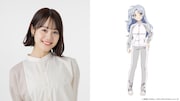 伊藤美来(左)と、釧路スノウホワイト所属の飯原有香。