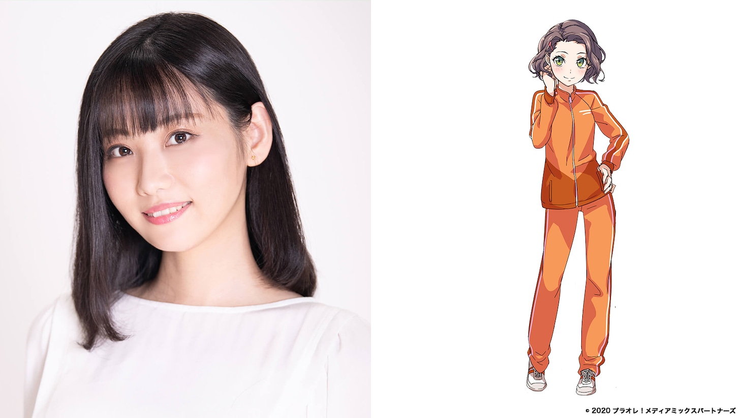 東城日沙子（左）と、日光ドリームモンキーズ所属の米山千奈（右）。