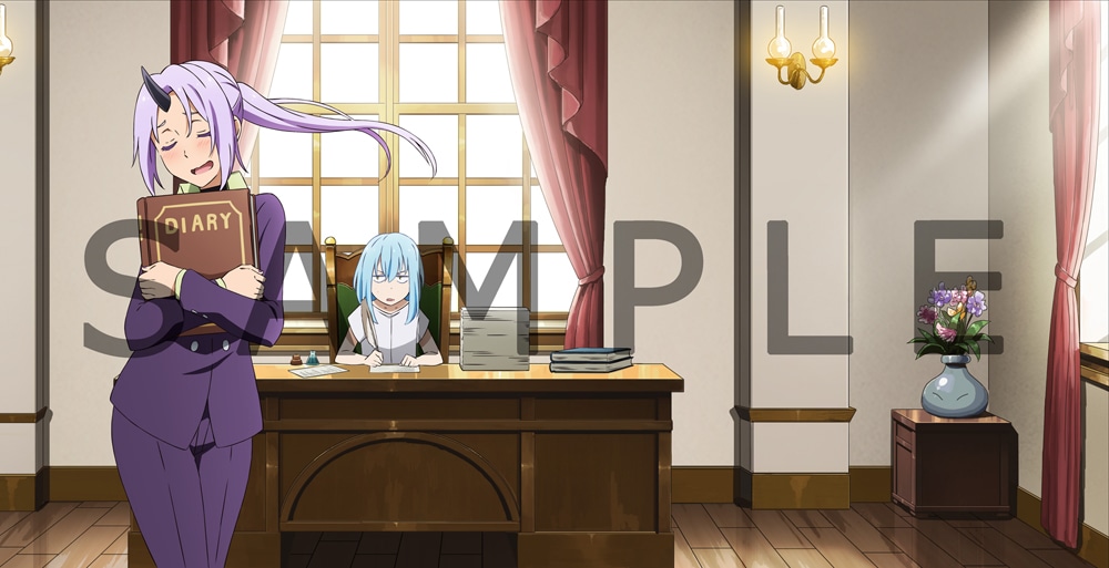 「転スラ日記 転生したらスライムだった件」AmazonでのBlu-ray全巻予約特典絵柄。 (c)柴・伏瀬・講談社／転スラ日記製作委員会