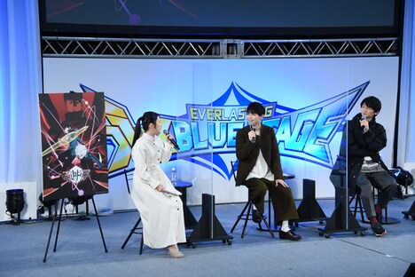 TVアニメ「ワールドトリガー」ステージイベントの様子。