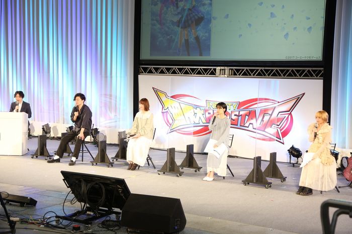 「BLUE REFLECTION」プロジェクトのトークイベントより。