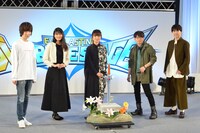 「AnimeJapan 2021」内で行われたアニメ「ドラゴンクエスト ダイの大冒険」ステージイベントより。左から前野智昭、早見沙織、種崎敦美、豊永利行、梶裕貴。