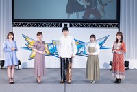 「AnimeJapan 2021」内で行われた「無職転生 ～異世界行ったら本気だす～」ステージイベントより。左から小原好美、内山夕実、杉田智和、茅野愛衣、加隈亜衣。