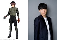 左から御神苗優のキャラクタービジュアル、小林千晃。