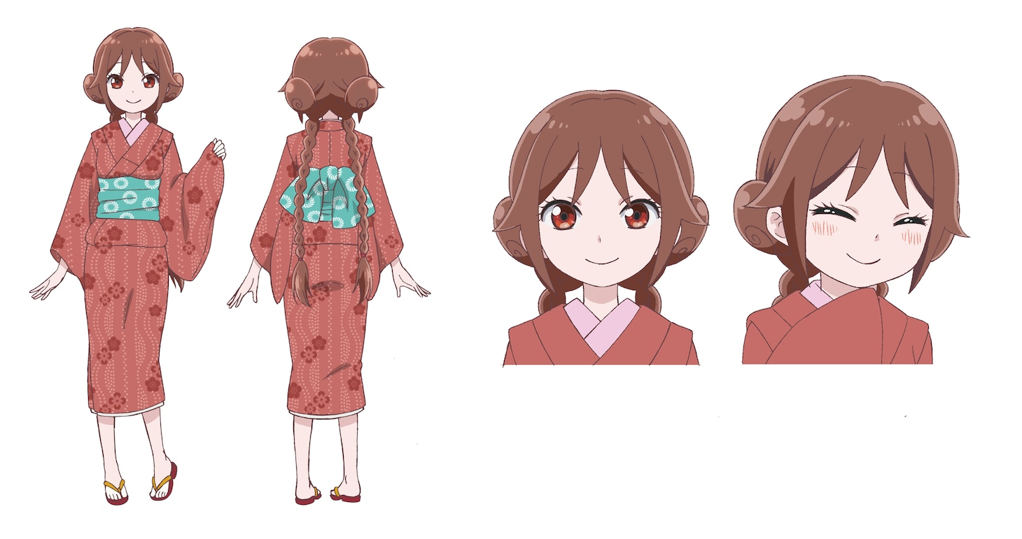 立花夕月の設定画。