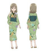 渥美綾の設定画。