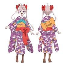 白鳥ことりの設定画。 (c)桐丘さな／集英社・大正オトメ御伽話製作委員会