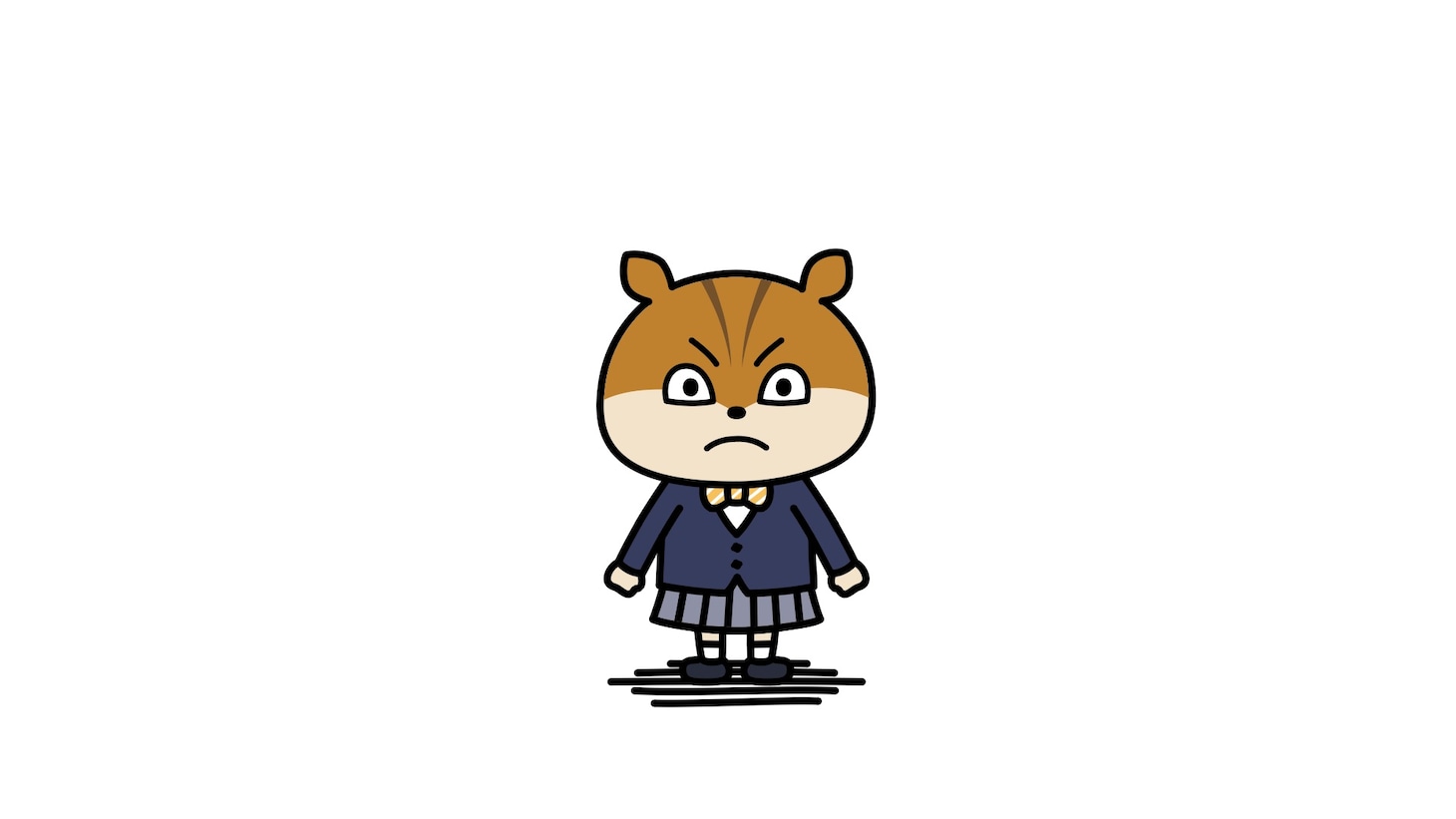 みちこ（CV：伊藤彩沙）(c)2021 Space Academy/ちょっくら月まで委員会