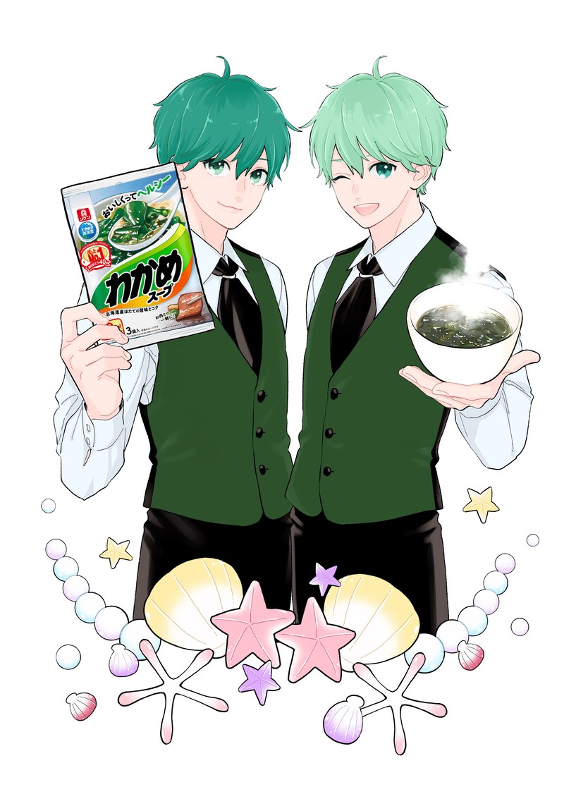 わかメン(c)2021 RIKEN VITAMIN (c)森下suu／講談社