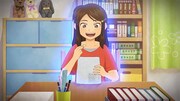TVアニメ「ふしぎ駄菓子屋 銭天堂」の「お稲荷せんべい」より。
