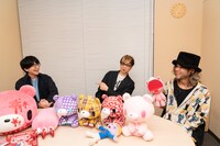 鼎談の様子。左から花江夏樹、山寺宏一、森チャック。