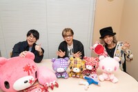 左から花江夏樹、山寺宏一、森チャック。