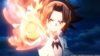 TVアニメ「SHAMAN KING」第1話「幽霊と踊る男」の場面カット。