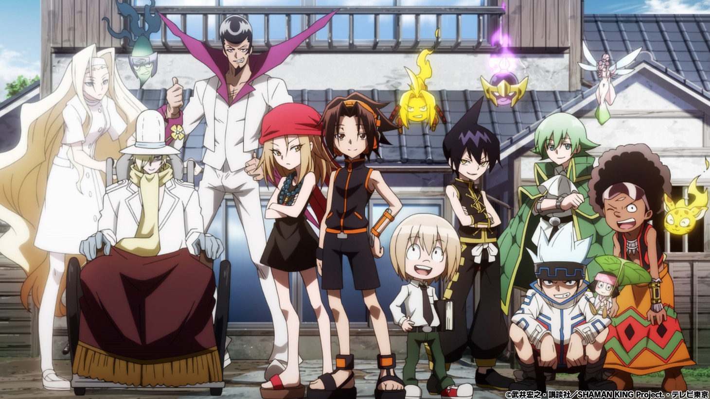 TVアニメ「SHAMAN KING」オープニング映像より。