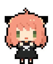 「ゆるっとジャンプ＋オールスターズ」に登場するアーニャ。(c)遠藤達哉/集英社