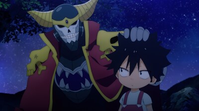 TVアニメ「EDENS ZERO」第1話の場面カット。