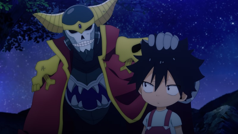 TVアニメ「EDENS ZERO」第1話の場面カット。