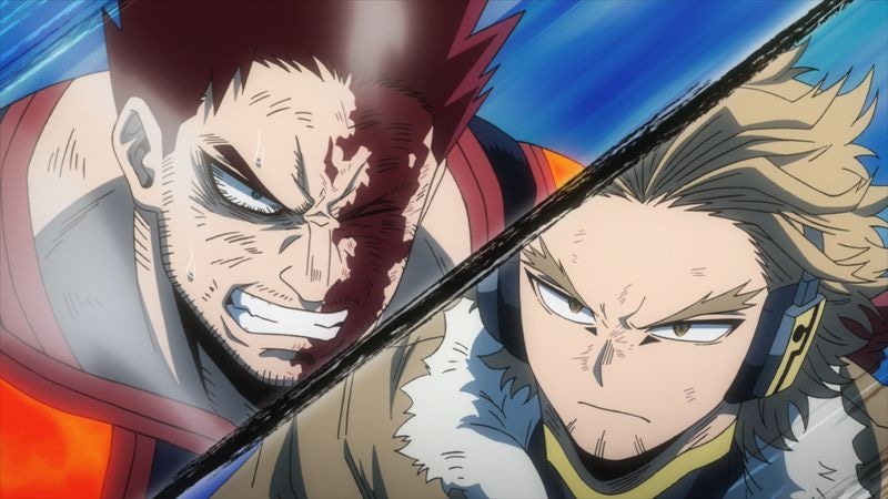 アニメ「僕のヒーローアカデミア」第5期の第2話より。