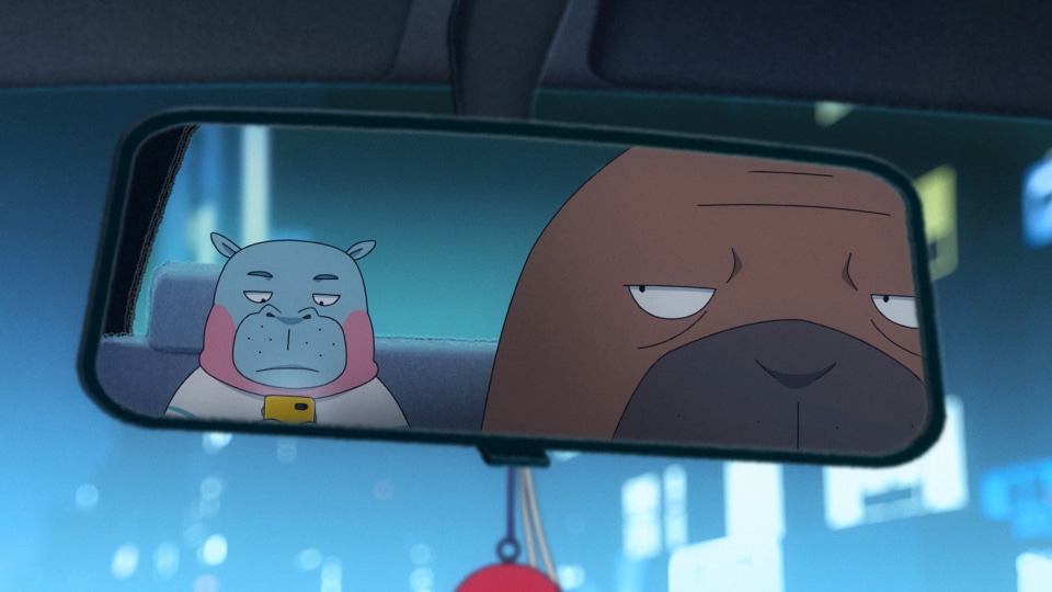 第1話「変わり者の運転手」より。