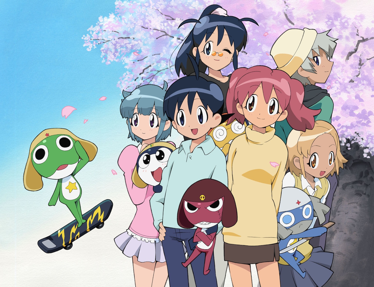 アニメ「ケロロ軍曹」ビジュアル
