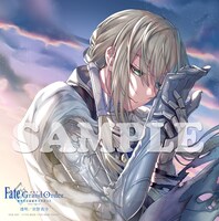 天空すふぃあ描き下ろしの「『ベディヴィエール』イラストステッカー」。